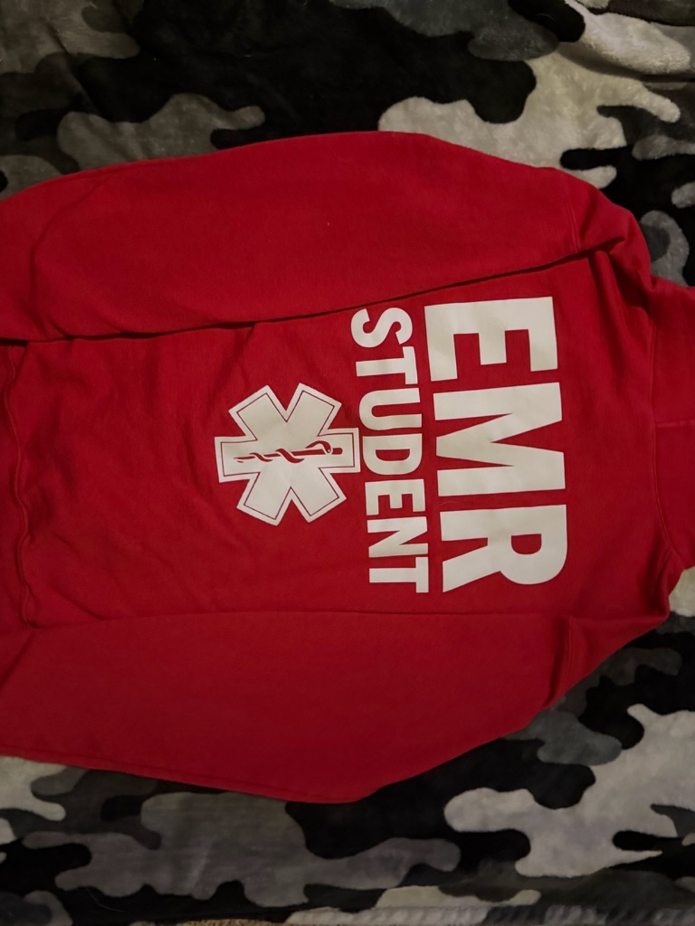 EMR Student Red Hoodie
